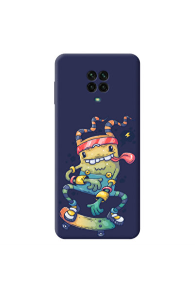 Other Xiaomi Redmi Note 9 Pro Dangerous task Dark blue Colored Silicone TPU Θήκη