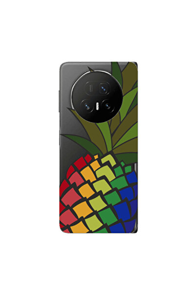 Other Honor Magic V5 Pineapple 2 Transparent Silicone TPU Θήκη