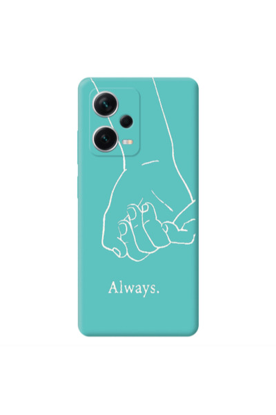 Other Xiaomi Poco X5 Always Turquoise Colored Silicone TPU Θήκη