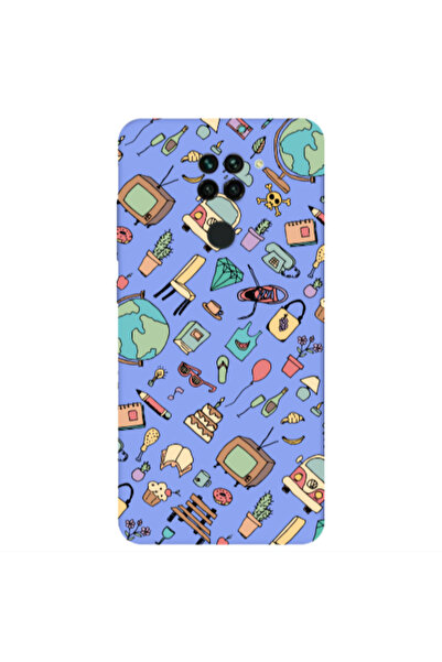 Other Xiaomi Redmi Note 9 Best buds Light Purple Colored Silicone TPU Θήκη