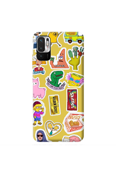 Other Xiaomi Redmi Note 10 Pro 5G best cartoons Yellow Colored Silicone TPU Θήκη