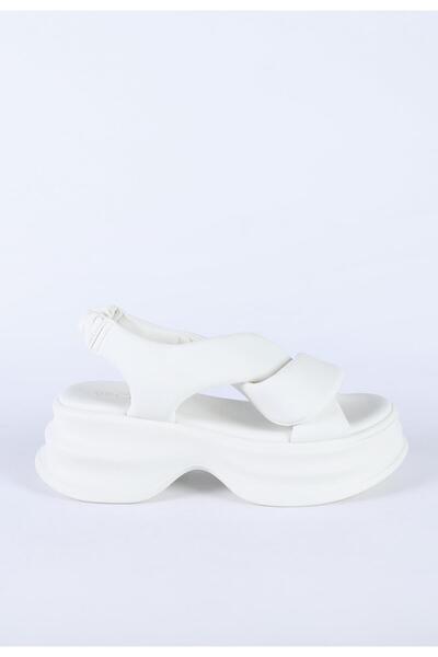 Guja Women's Soft Leather Comfortable Thick Sole Sandals with Elastic Back in...