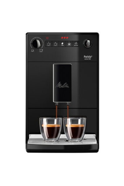 melitta Espressor Automat Boabe Purista Pure Black, 1400W, 15 Bar, 1.2L, Comp...