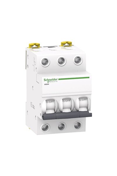 OEM Disjunctor electric modular Schneider Acti9 3P 63A 6kA, curbă C