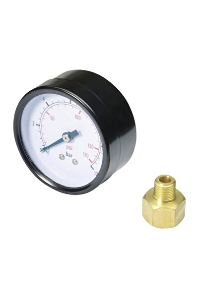 OEM Μανόμετρο Stanley μέγιστο. 12 bar 1/4 Ø50mm, για μειωτήρες πίεσης