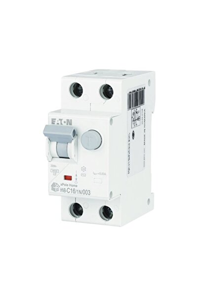 OEM Eaton xPole Home RCBO 1P+N 16A 6kA/30mA, καμπύλη C, διακόπτης διαρροής ρε...