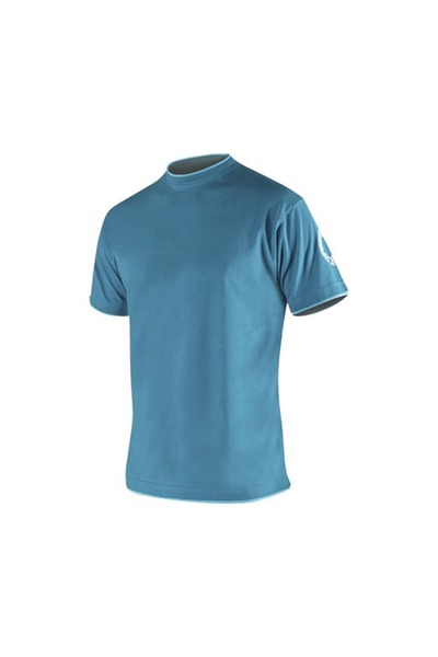OEM Tricou la baza gâtului Ardon 4TECH din bumbac albastru, mărimea L