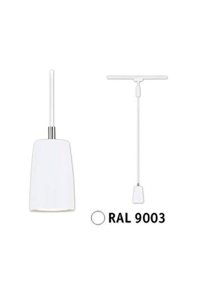 OEM Pendul pentru șină Paulmann Urail Cover GU10 max. 1x10W, alb mat