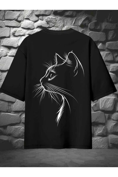 TİMİSİVA Μπλουζάκι Unisex oversized με τύπωμα με κοντό μανίκι και λαιμόκοψη, ...