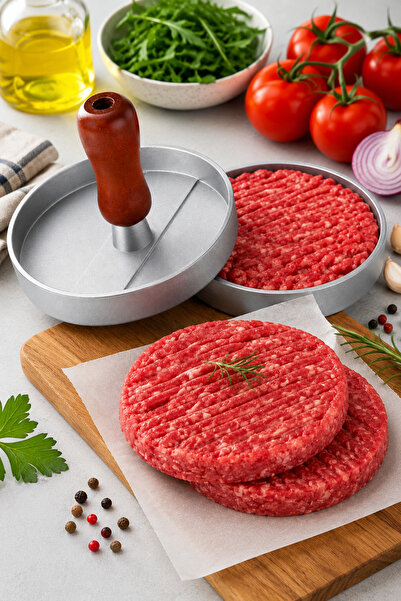 SARINCI Stainless Steel Hamburger Patty Press - Practical Burger Patty Shapin...