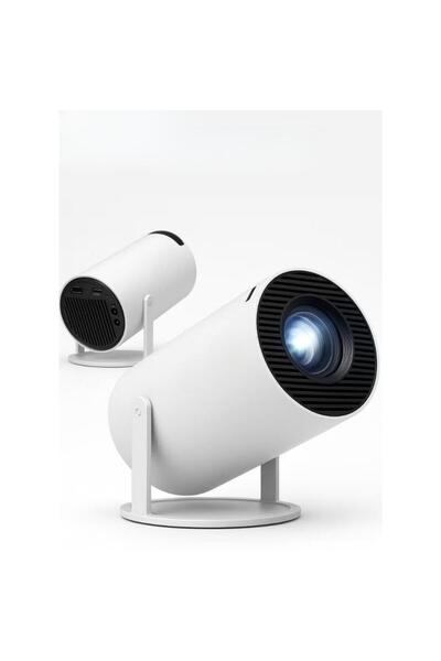 Tradeo Smart Mini Projector 4K Support with 200 Inch Display, 180° Rotation a...