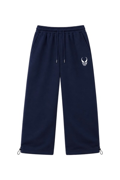 zaee Venom Embroidered Adjustable Leg Premium Baggy Sweatpants