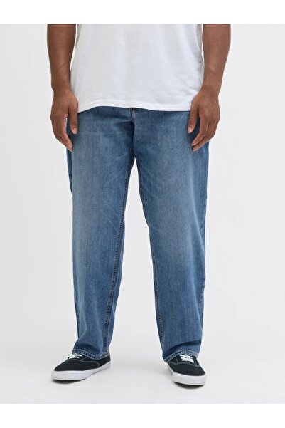Jack & Jones Plus Μάικ Τζιν, ανδρικά μεγάλα μεγέθη, με χαμηλή μέση και κοπή C...