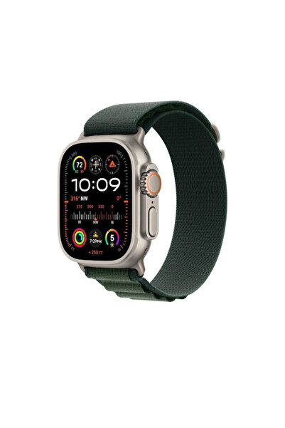OEM Υφασμάτινο λουράκι πράσινο (Apple Watch 42/44/45/49mm)