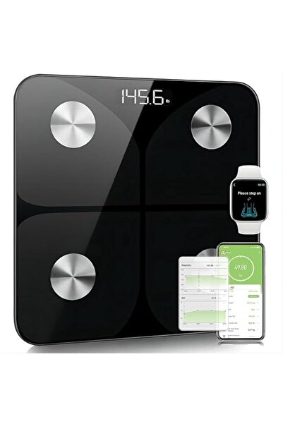 porodo Lifestyle Bluetooth Smart Body Scale