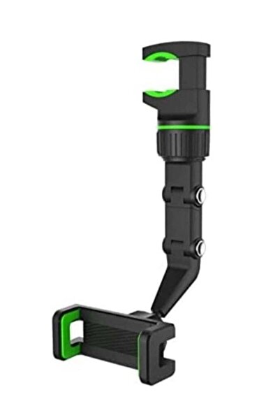 ELTRAZONE 360 Degree Rotating Rearview Mirror for 4.0-6.1in Mobile (Green)