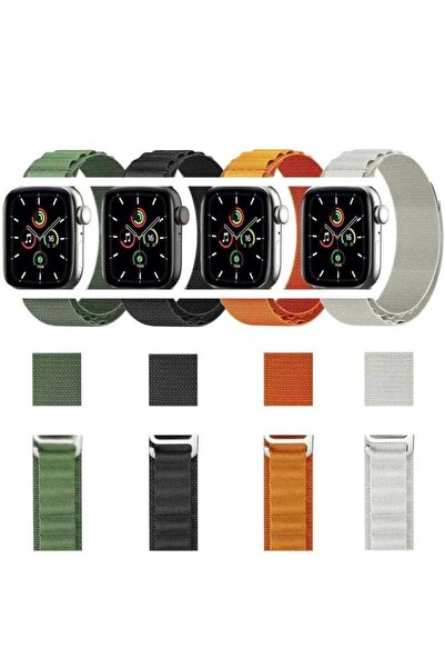 ELTRAZONE 4-Pack Alpine Loop Bands for Apple Watch Ultra/Series 8/7/SE/6/5/4/...