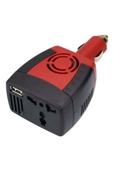ELTRAZONE محول طاقة للسيارة مع منفذ USB |   محول طاقة من تيار مستمر 12 فولت إ...