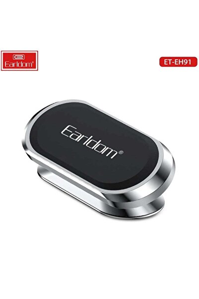 Earldom ET-EH91 360 °   حامل مغناطيسي دوار ذو قبضة قوية وتوافق عالمي - أسود