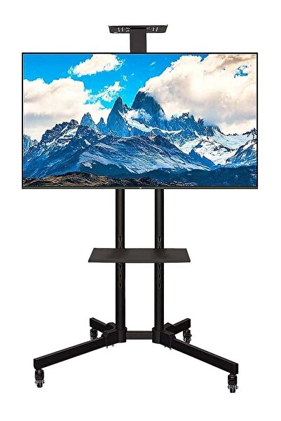 ELTRAZONE Economical Series TV Cart/Mobile TV Stand with Rolling Casters and ...