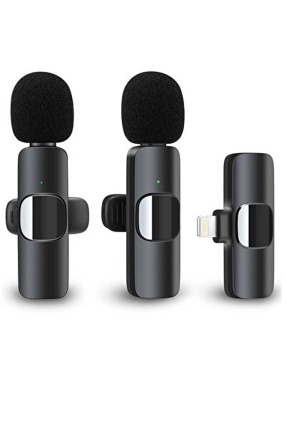 ELTRAZONE Wireless Lavalier Microphone for iPhone iPad, Plug-Play Wireless Mi...