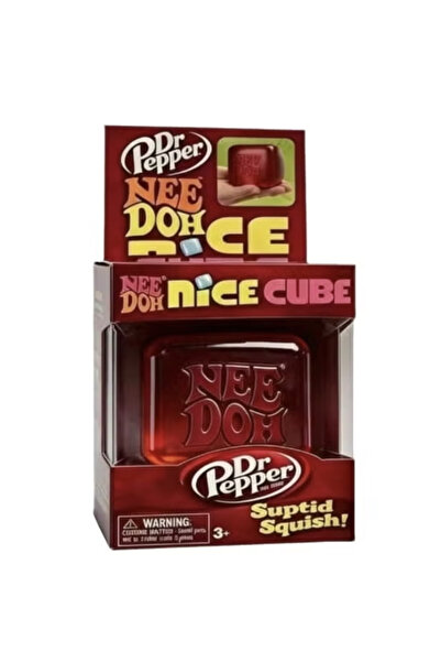 Needoh Nice Cube -Sensory Squeeze Toy with Super Solid Squish - 2.25" Cube