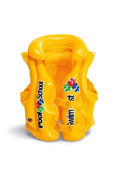 Intex Vesta Inot Gonflabila Galbena pentru Copii 50 x 47 cm (3-6 Ani/18-30 kg)