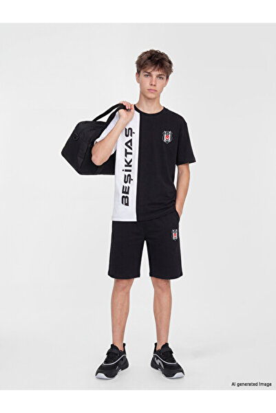 LC Waikiki Esvab • Modern & Distinctive Licensed Printed Boys' Shorts Set