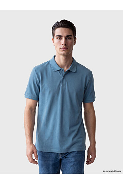 LC Waikiki Esvab • Modern & Distinctive Devrik Roba Collar Pique Men's T-Shirt