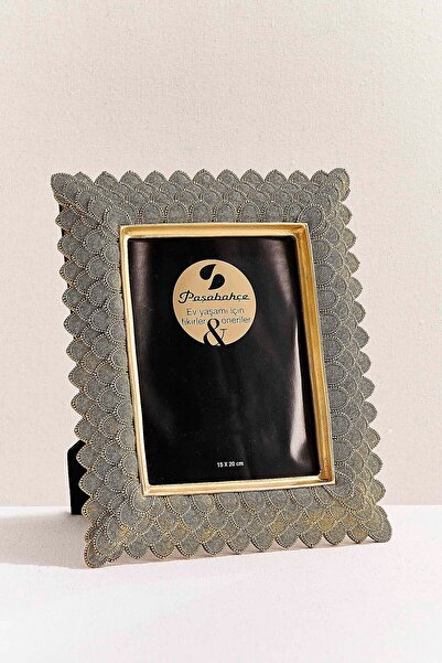 Paşabahçe إطار صور أنيق ذهبي مقاس 15×20 سم من إيديل