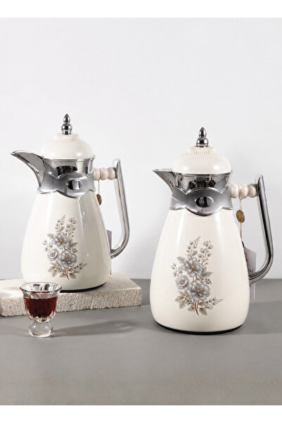 ALQANNAS Trumis 2-Piece Set for Tea and Coffee, 1 Liter Capacity and 07. Stai...
