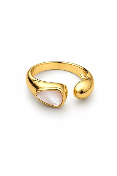 CHARMLUCKY Sedefli̇ Ball Ring(Adjustable)