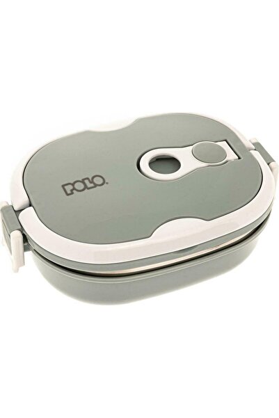 Polo Θερμός Φαγητοδοχείο Inox 800ml Γκρι (915007-08)