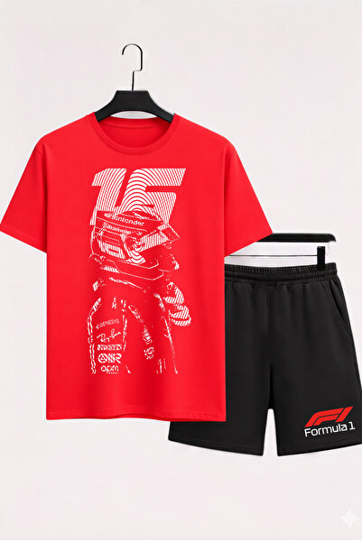 MAGORS Charles Leclerc Printed 100% Cotton Crewneck Children's T-Shirt-Shorts...