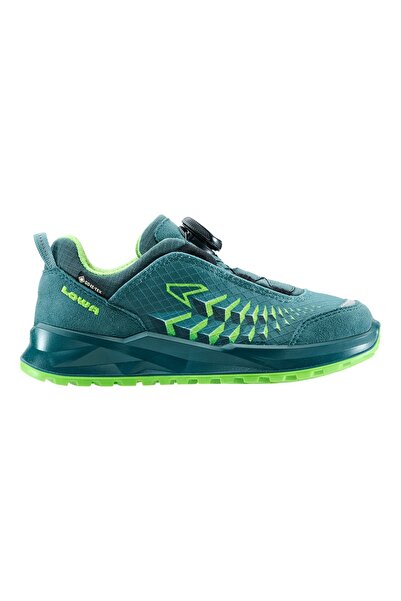 Lowa Hiking Shoes Boys Ferrox GTX Lo Jr Blue