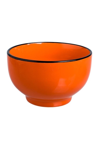 OEM Bol portocaliu din ceramică 600 ml, elegant și practic pentru servire zil...