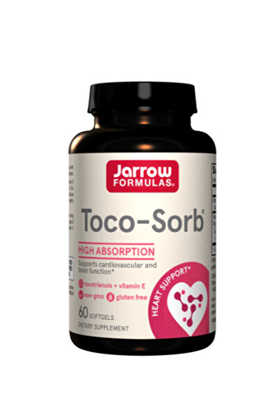 Jarrow Formulas Toco-Sorb Tocotrienoli și Vitamina E 60 capsule moi
