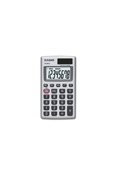 Casio Calculator de buzunar HS-8VA 8 cifre argintiu