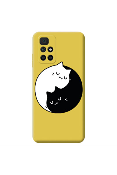 Other Xiaomi Redmi 10 2022 Bundle of love Yellow Colored Silicone TPU Θήκη