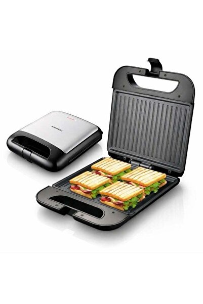 SOKANY Electric Grill Maker 1200W – Non-Stick Grill & Panini Press with Doubl...