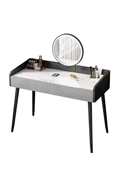 sharpdo Multifunctional Vanity table With Drawer Storage, Bedroom Dresser wit...