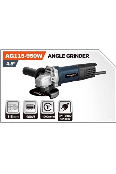 PROWORX AG115-950W Angle Grinder 4.5 Inch 115mm 950W 11000RPM Electric Grindi...