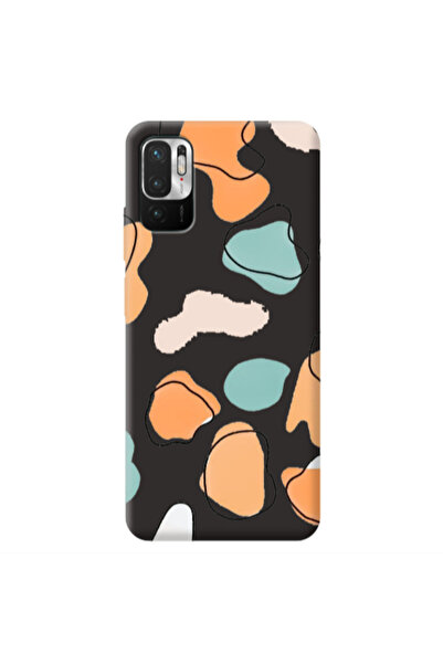 Other Xiaomi Redmi Note 10 Pro 5G Colorful spots Black Colored Silicone TPU Θήκη