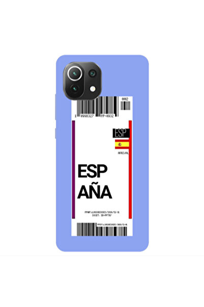Other Xiaomi Mi 11 Lite Espana Arrival Light Purple Colored Silicone TPU Θήκη