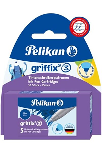 Pelikan Griffix Ink Cartridges, two blister packs, each containing 5 pieces, ...