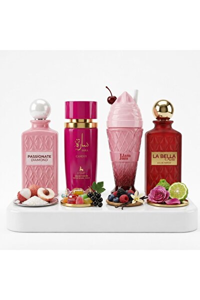 Ayelet Set de 4 Parfumuri Orientale 100 ML - Passionate Diamond + JamJam + La...