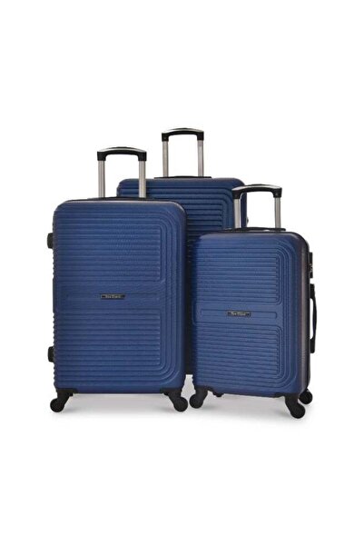 New Travel 3-Piece Trolley Luggage Set, Hard Shell ABS, 360° Spinner Wheels, ...