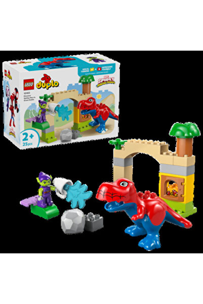 LEGO DUPLO ديوبلو 10463 ديناصور سبايدي ريكس ضد الجوث الأخضر