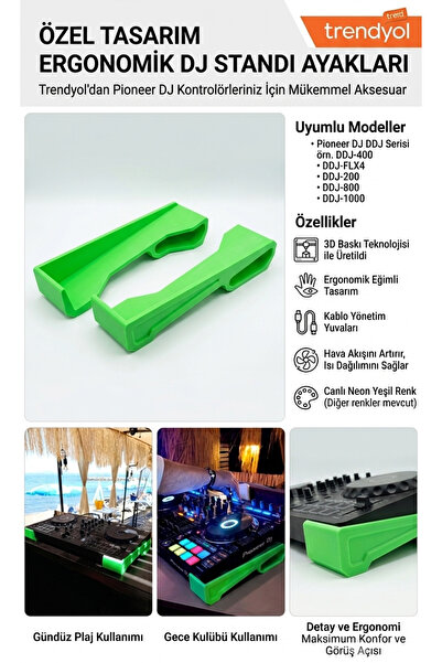 Home Dj Contreller Standı Yeşil