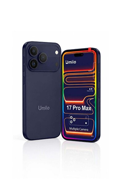 UMİİO Mini Smartphone 5.6 Inch Incell Display Dual SIM Android Cell Phone - Blue